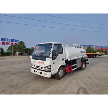 Isuzu 5cbm bebida distribución de agua camión camión cisterna